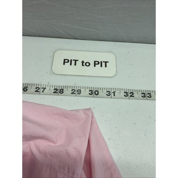 Lauren Ralph Lauren Women’s Long Sleeve Button-Up Pink Summer Closet Staple 3Xl - Picture 4 of 10